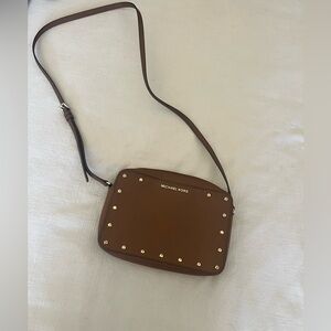 Michael Kors brown crossbody bag